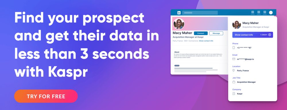 Blog banner CTA - Find your prospect and get their data in less than 3 seconds