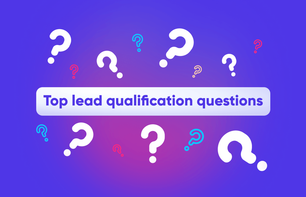 Resource card graphic lead qualification questions