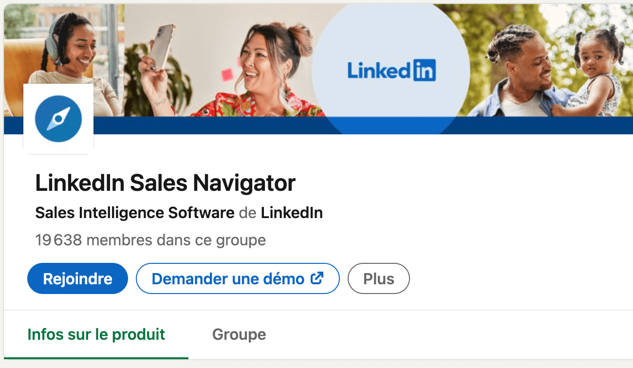 LinkedIn Sales Navigator fournisseur de données B2B