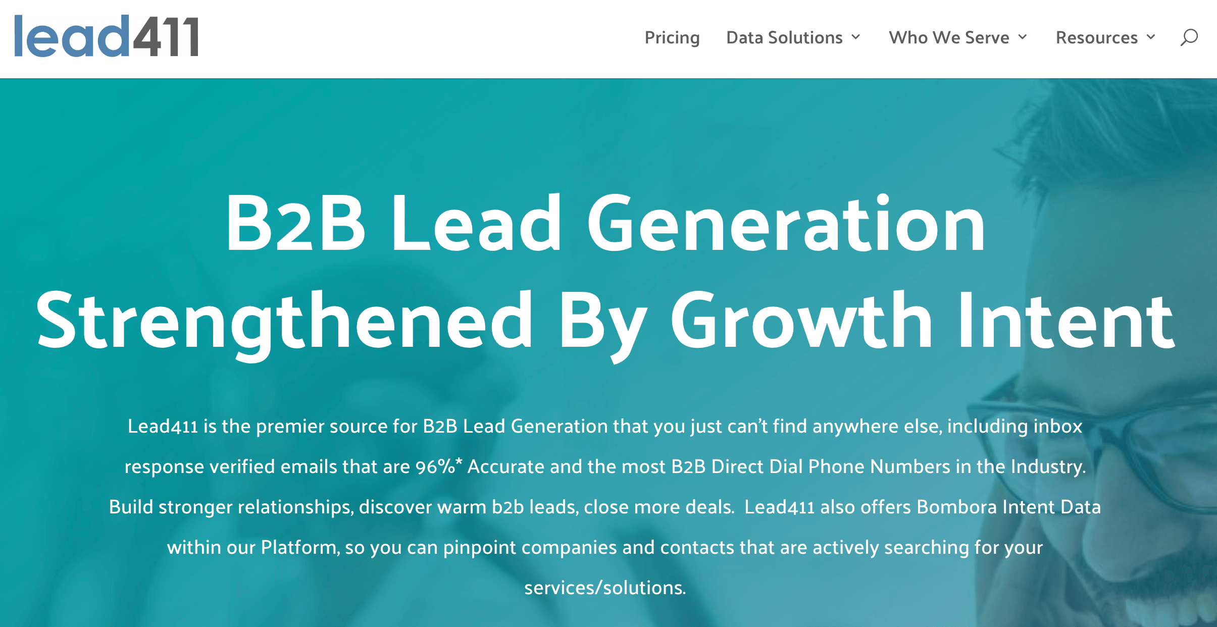 lead411 fournisseur de données B2B