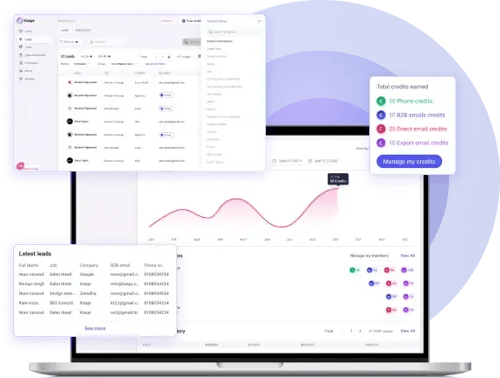 Grafik des Kaspr-Kreditsystems und der Nutzungsstatistiken Grafik des Kaspr-Kreditsystems und der Nutzungsstatistiken