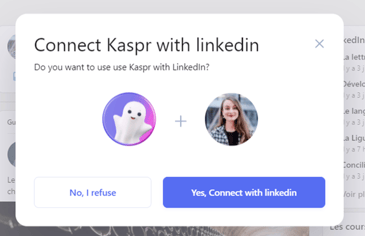 connexion Kaspr